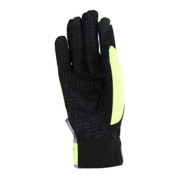 Shires Equi-Flector Riding Gloves - Yellow