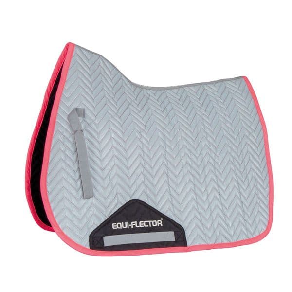 Shires Equi-Flector Saddlecloth - Pink