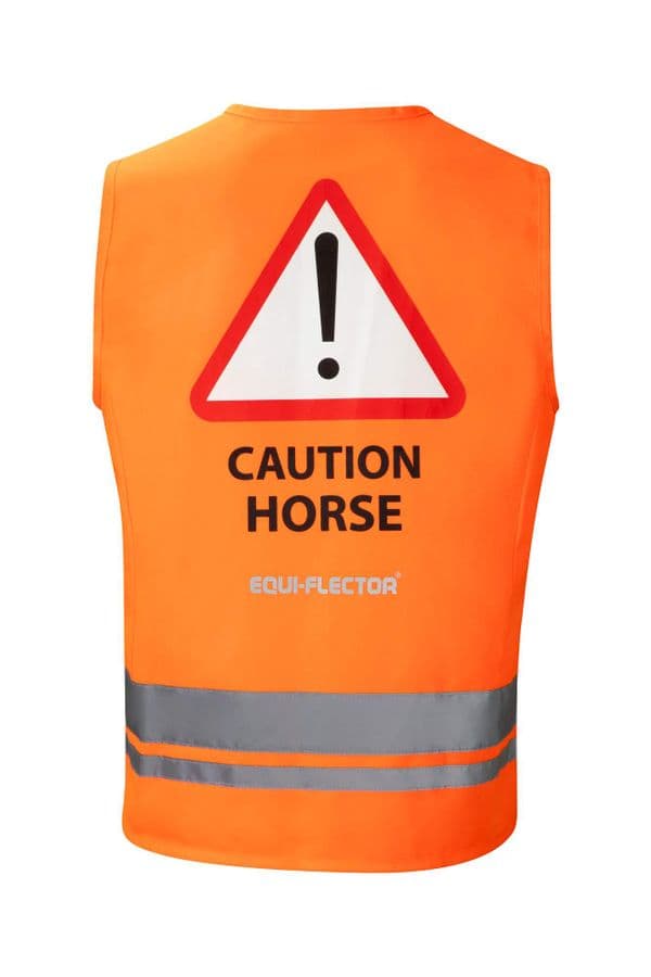 Shires Equi-Flector Safety Vest - Child Orange