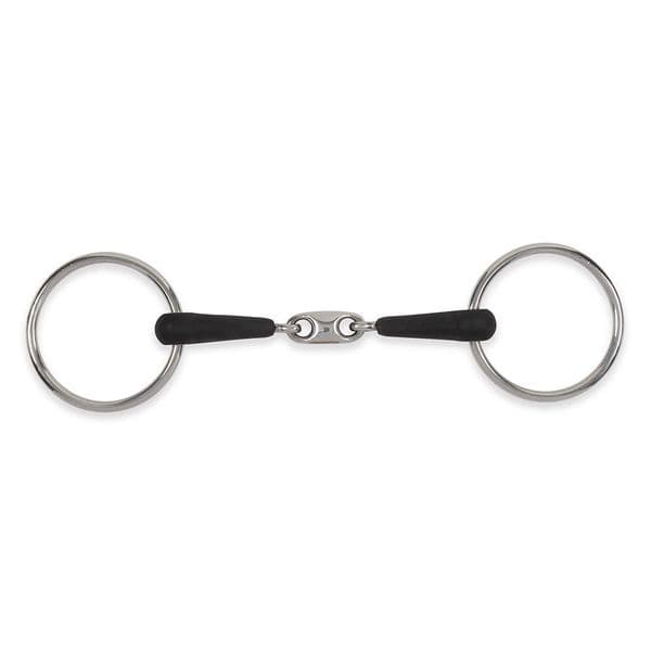 Shires EquiKind+ Loose Ring Peanut Link Bit