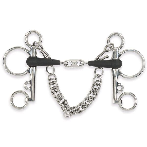 Shires EquiKind+ Pelham Peanut link Bit