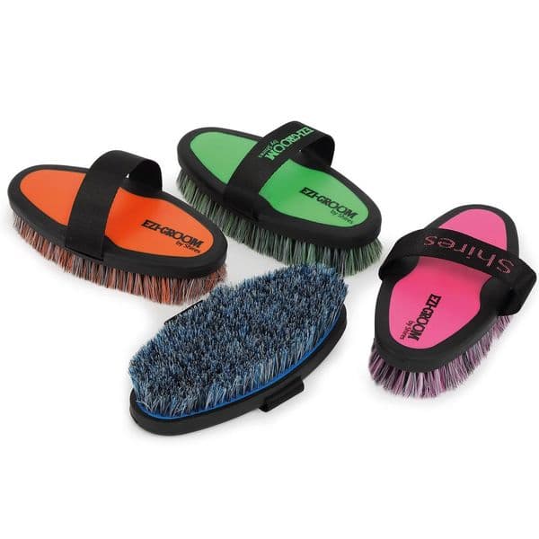 Shires Ezi-Groom Grip Body Brush - Large