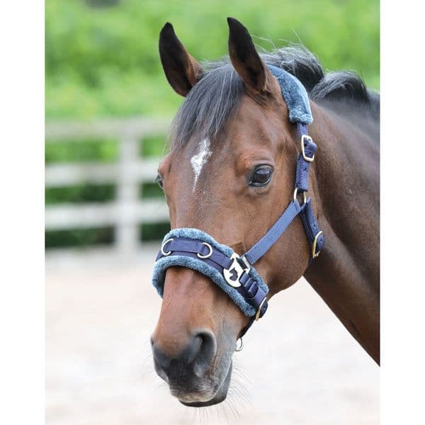 Shires Fleece Lined Lunge Cavessons