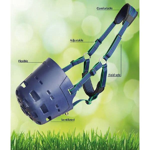 Shires Flexi Grazer Grazing Muzzle