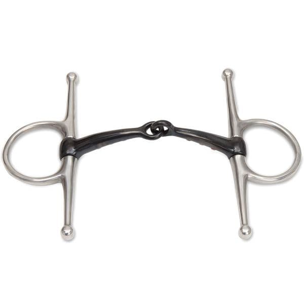 Shires Full Cheek Snaffle with Sweet Iron Mouth