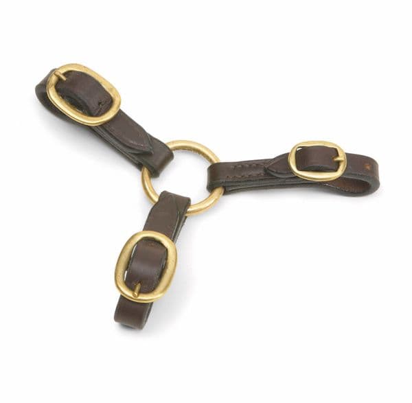 Shires Gara Three Way Leather Coupling