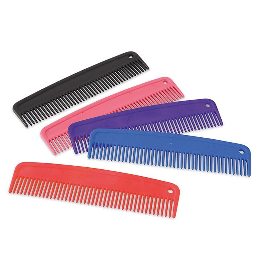 Plastic Curry Comb, Mini Size - Hot Pink Suat Ja Karstat Viljar Shop Svenska