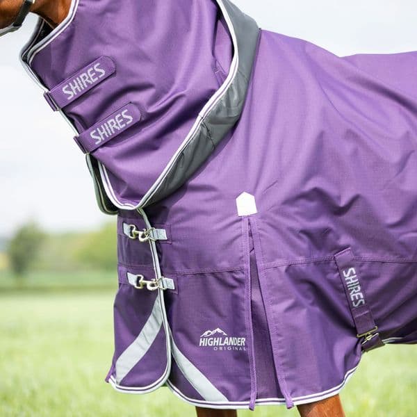 Shires Highlander Original 100 Neck Cover -Plum