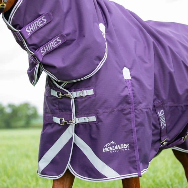 Shires Highlander Original 100 Turnout Rug & Neck Set