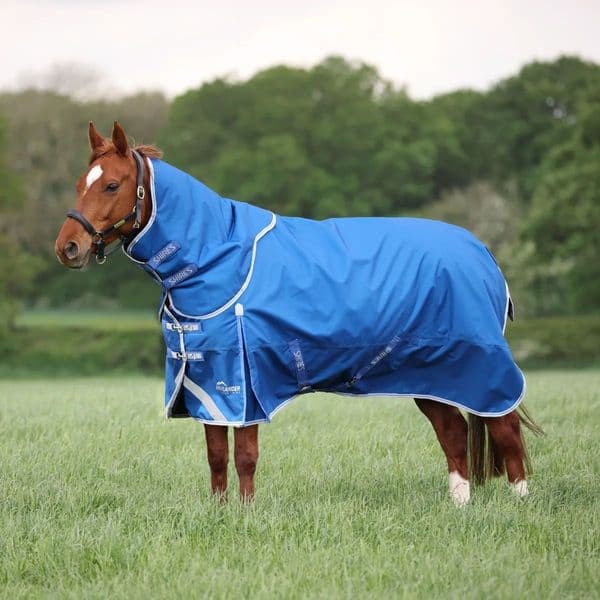 Shires Highlander Original 200 Turnout Rug & Neck Set - Blue