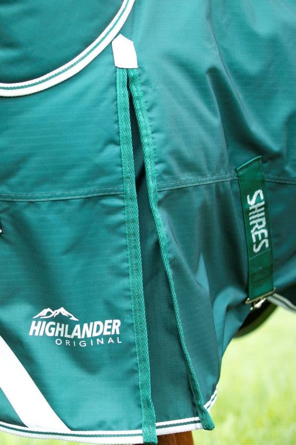 Shires Highlander Original 300 Combo Turnout Rug - Green