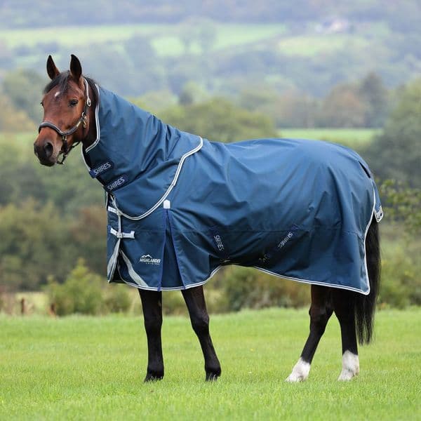 Shires Highlander Original 50 Turnout Rug & Neck Set