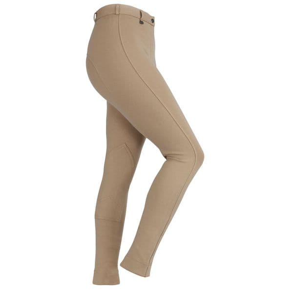 Shires Ladies Saddlehugger Jodhpurs Beige