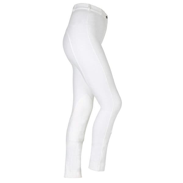 Shires Ladies Wessex Jodhpurs - White