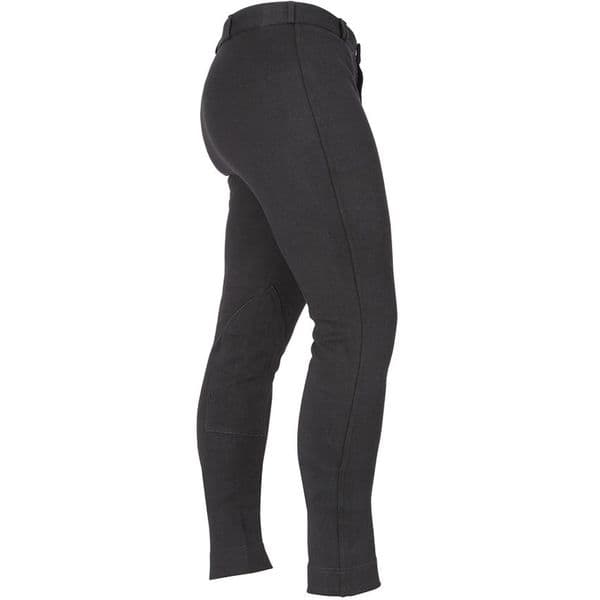Shires Mens / Gents Saddlehugger Jodhpurs Black