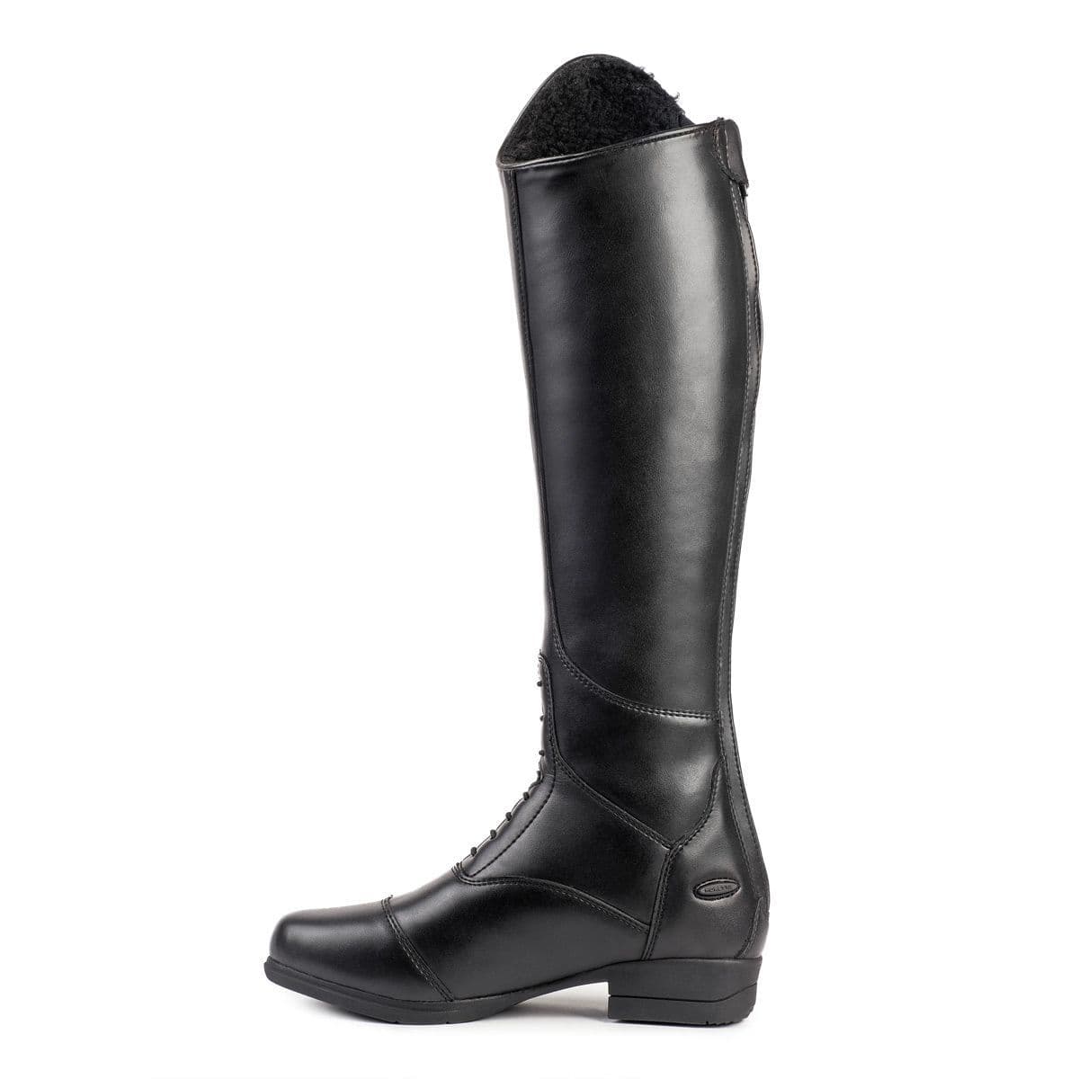 synthetic riding boots