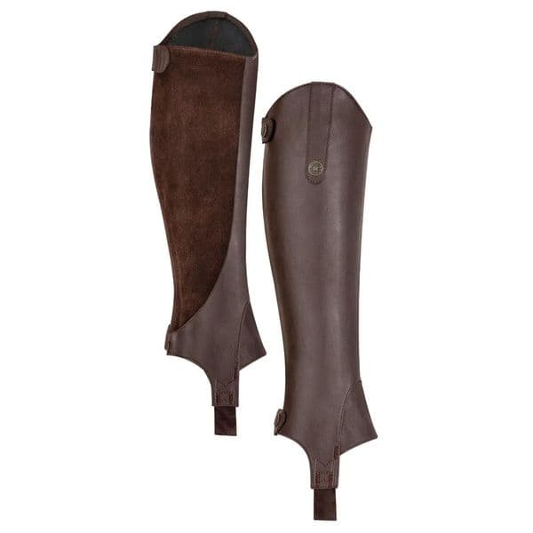 Shires Moretta Synthetic Gaiters - Adults Brown