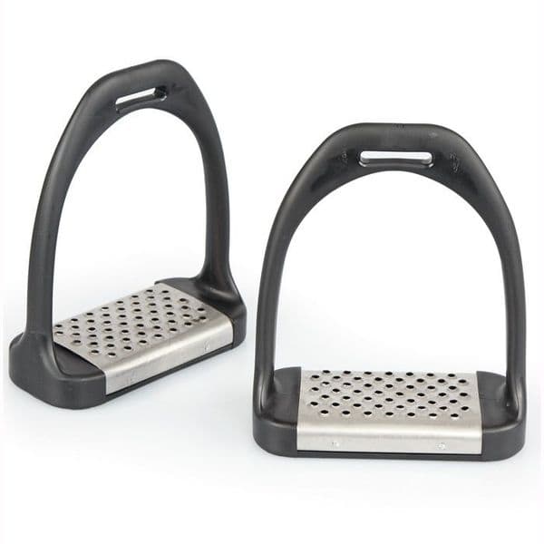 Shires Stirrup Irons with Metal Treads