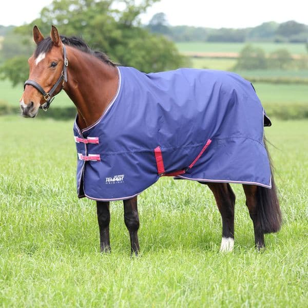 Shires Tempest Original Air Motion Turnout Rug - Navy