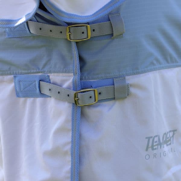 Shires Tempest Original Waterproof Fly Rug  - Pale Blue