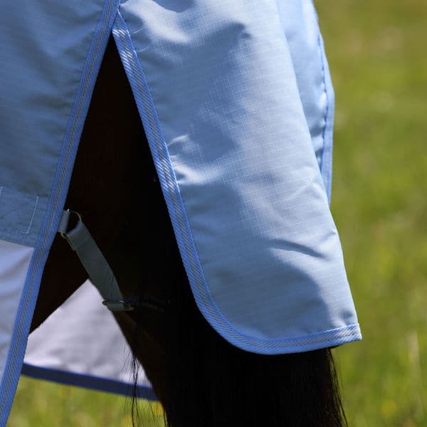 Shires Tempest Original Waterproof Fly Rug  - Pale Blue