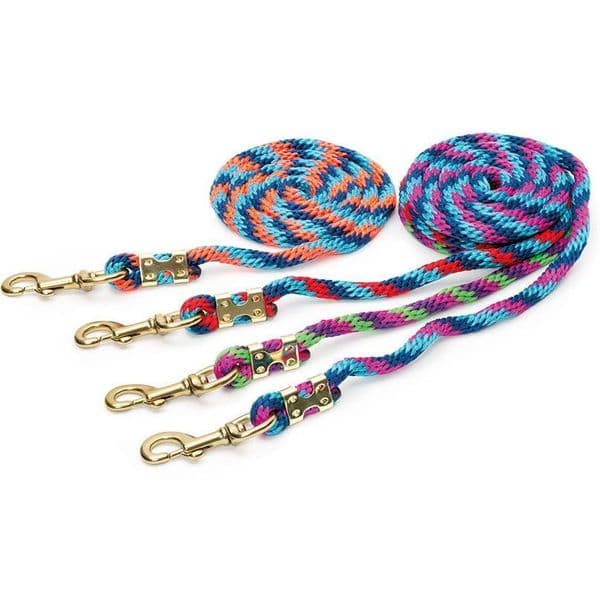 Shires Topaz Lead Rope - Triple Colours