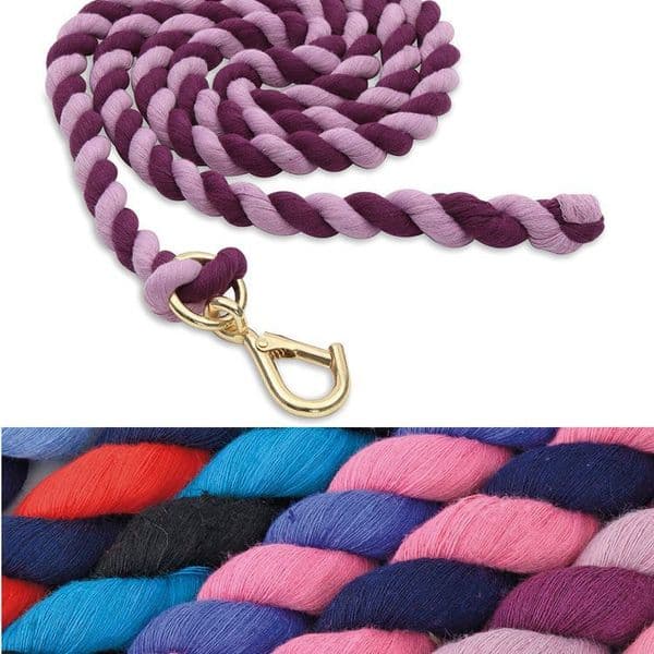 Shires Two Tone Headcollar Lead Rope