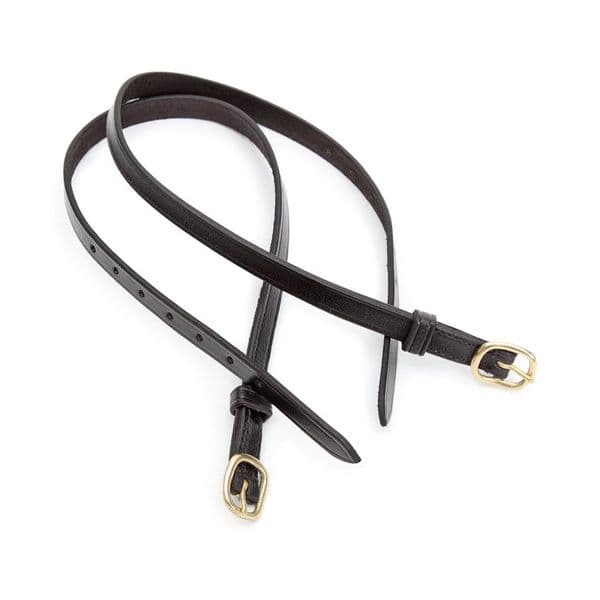 Shires Velociti GARA Leather Spur Straps - Child