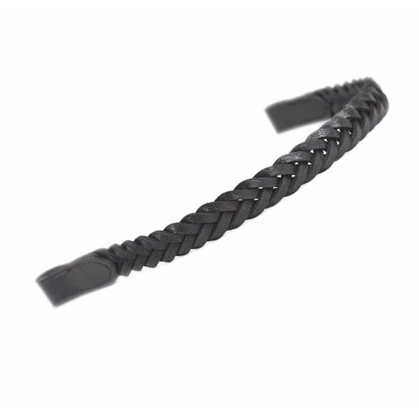 Shires Velociti Gara Plaited Leather Browband