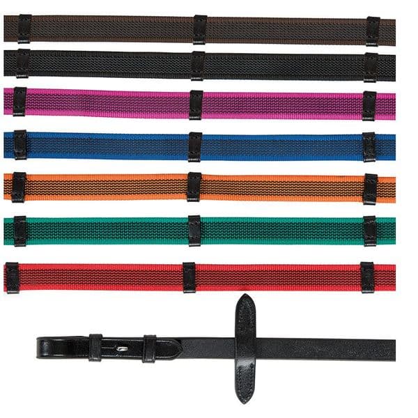 Shires Velociti GARA Rubber Grip Reins