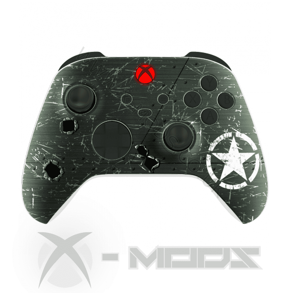 XBOX SERIES RAPIDFIRE CONTROLLER US ARMY CHAOS ANTI RECOIL MOD