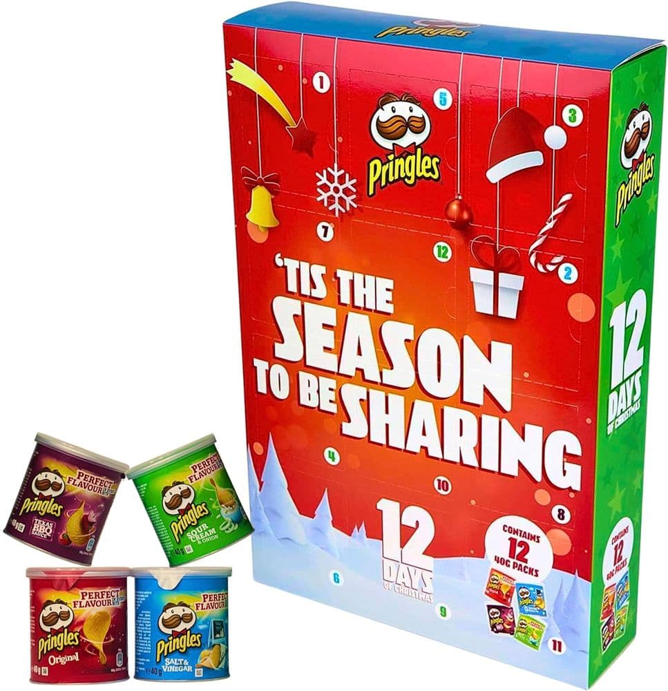 Pringles Crisps Advent Calendar 2023 12 Days of Christmas Advent Crisps