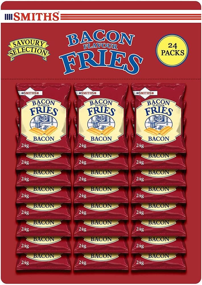 Smith s Savoury Selection Bacon Fries 24g Case of 24