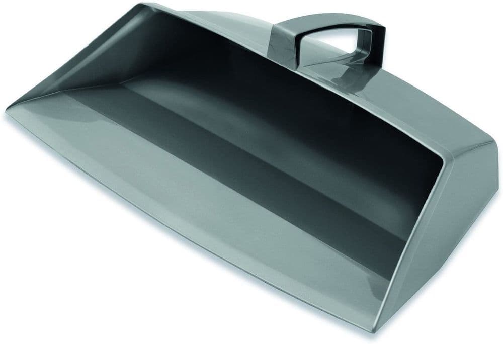 Addis Closed Dustpan with Handle Metallic