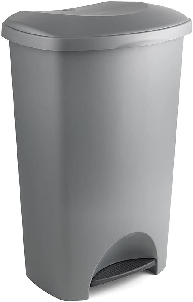 Addis Everyday Family Pedal Bin 50 Litre Metallic Grey