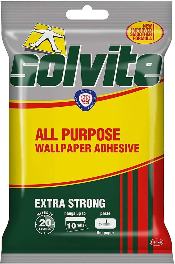Solvite AllPurpose Wallpaper Adhesive Reliable Adhesive for Wallpaper