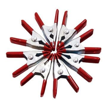 8pc 50mm Metal Spring Clamp Set