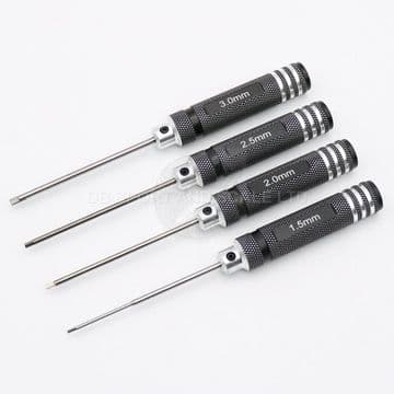 Anodised Hex Driver Set (4pc)