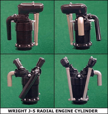 Dummy Engine Cylinder - GWW J-5
