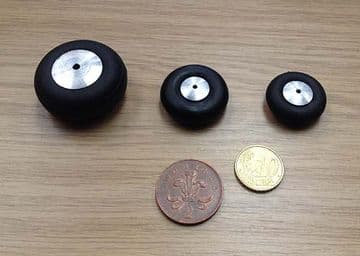 Tail wheel (aluminium hub) each