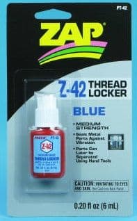 Zap PT-42 Blue Thread Lock