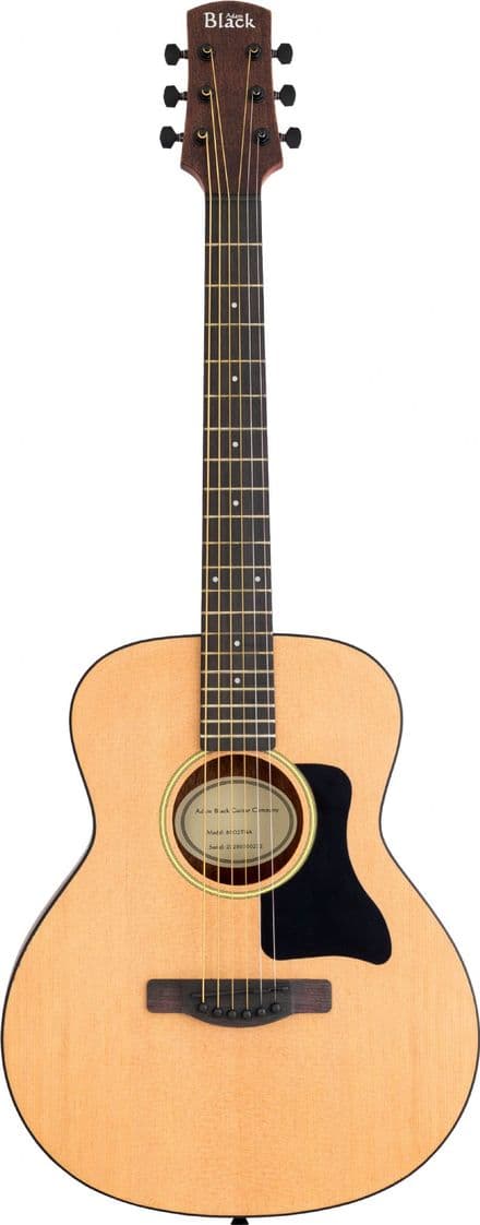 Adam Black O-2T Spruce Travel Acoustic Guitar with Gigbag - Natural