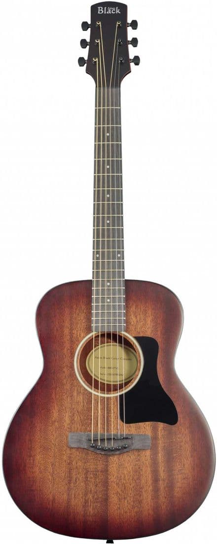 Adam Black O-2T Travel Acoustic with Gigbag - Vintage Sunburst