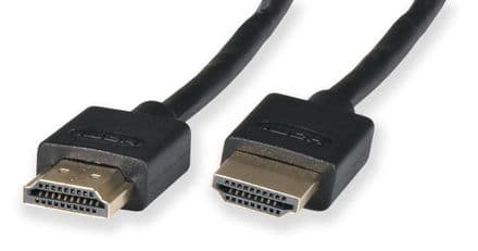 AV:Link Thin-Wire High Speed 4K Ready HDMI 0.5M Lead with Ethernet
