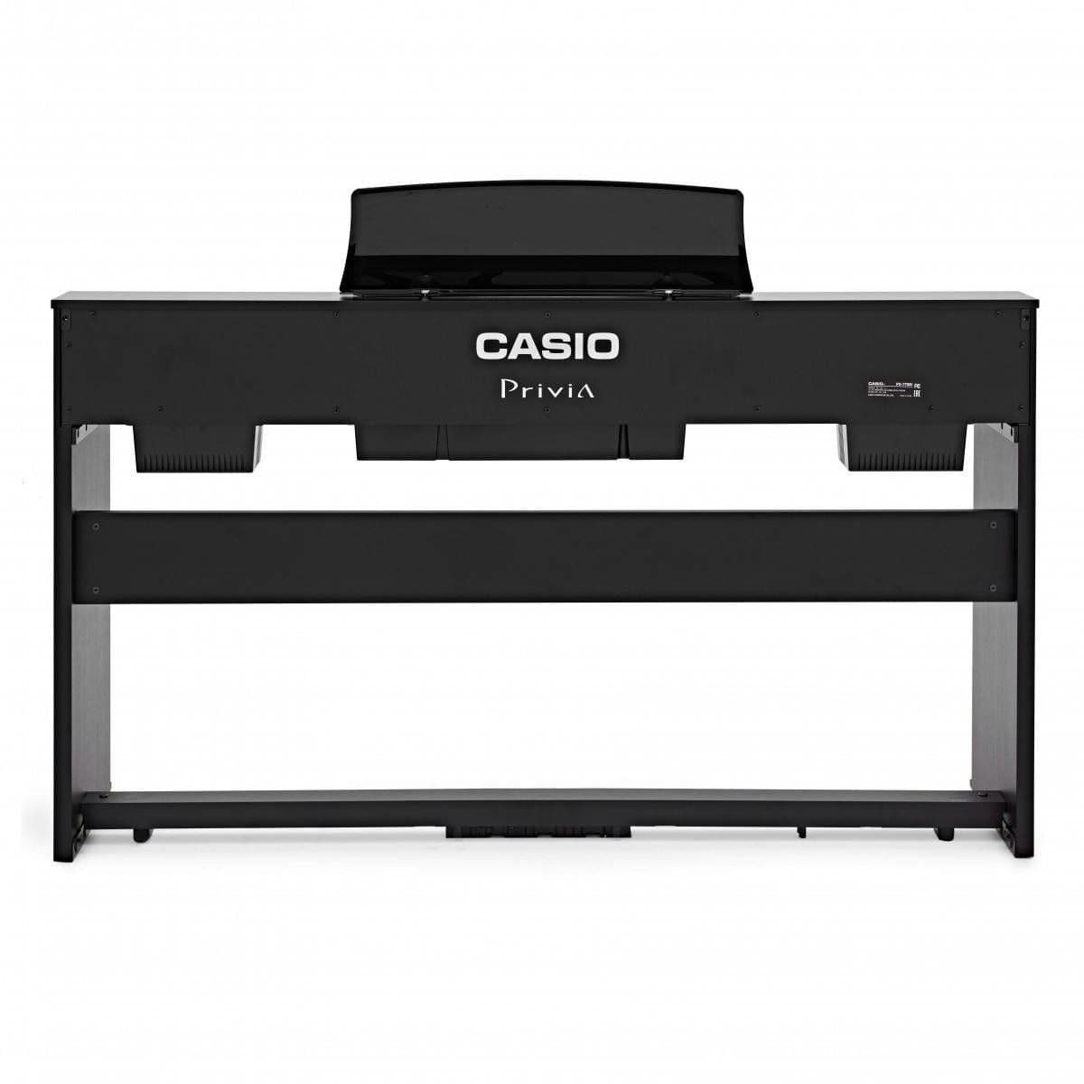Casio Privia PX-770 Digital Piano - 88 Weighted Keys, Wooden Cabinet, 18 Tones (Black)