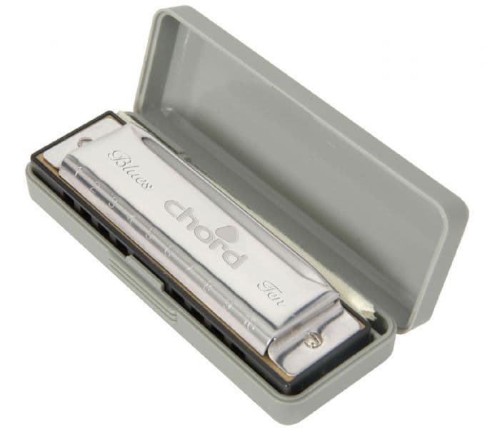 Chord Blues Ten Harmonica - Key Of D