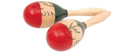 Chord Painted Maracas 10" - Pair