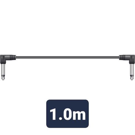 Citronic Classic Audio Patch Lead Sets 6.3mm Mono Jack Plug - 6.3mm Mono Jack Plug 6pcs