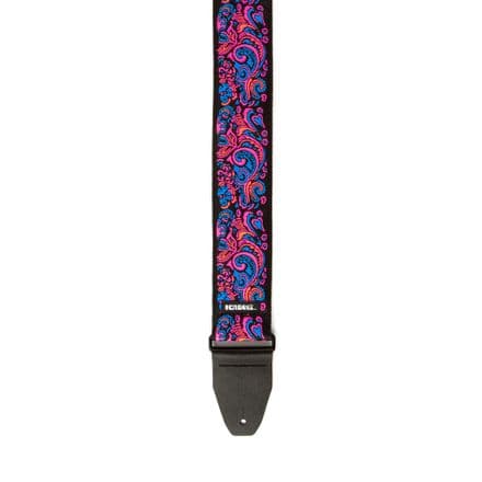 Dunlop JH27 Hendrix Blacklight Love Drops Blue Strap