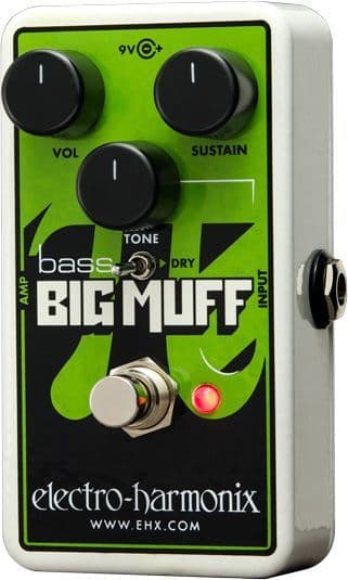 Electro Harmonix Nano Bass Big Muff PI Fuzz